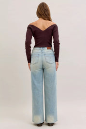 JUDY BLUE High Waist Column Straight Jeans on Simply Obsessed