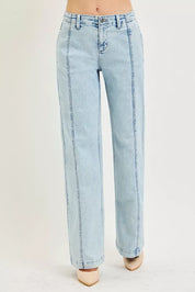 RISEN Slouchy Wide Leg Jeans on Simply Obsessed