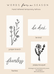 4-Pack Temp Tattoos on Simply Obsessed