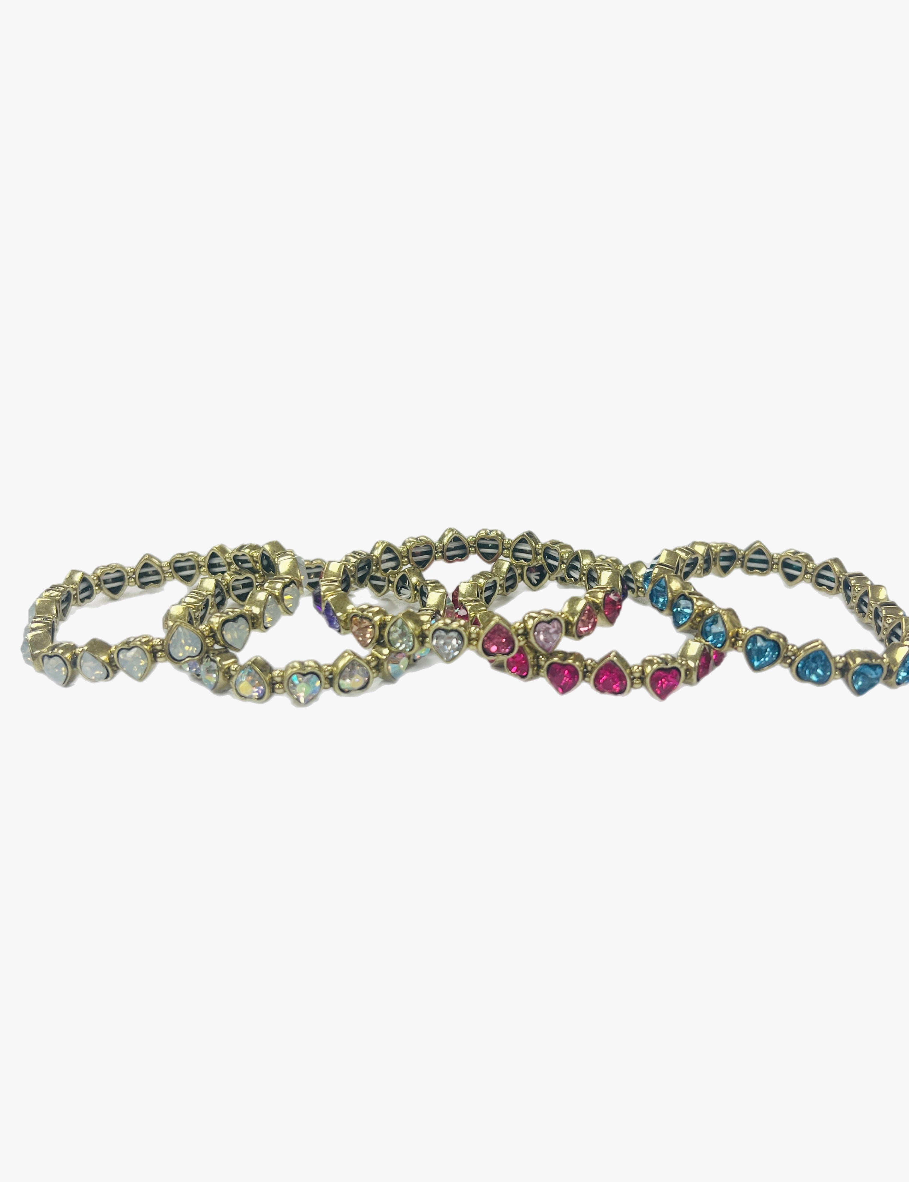 ATG Mini Heart Stretch Bracelets on Simply Obsessed