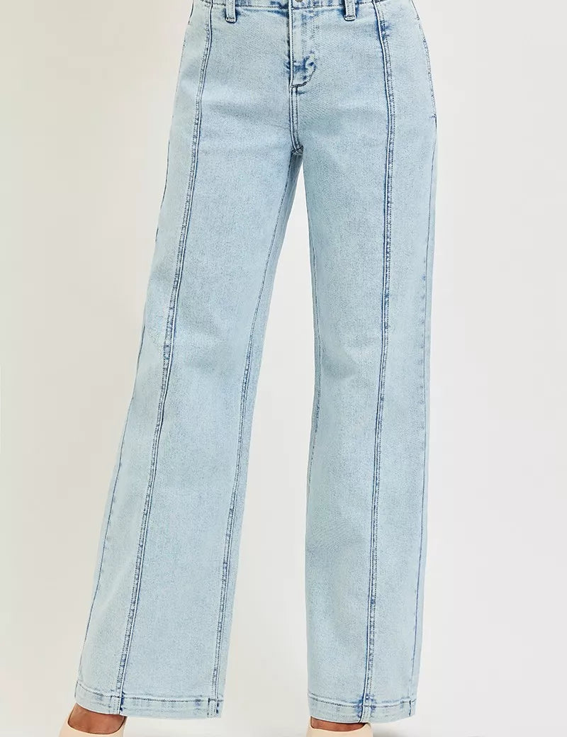 RISEN Slouchy Wide Leg Jeans on Simply Obsessed