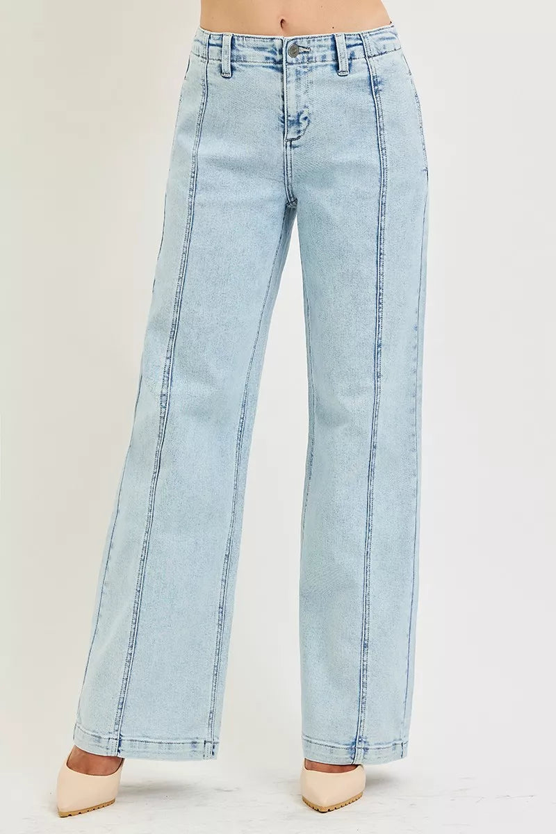RISEN Slouchy Wide Leg Jeans on Simply Obsessed