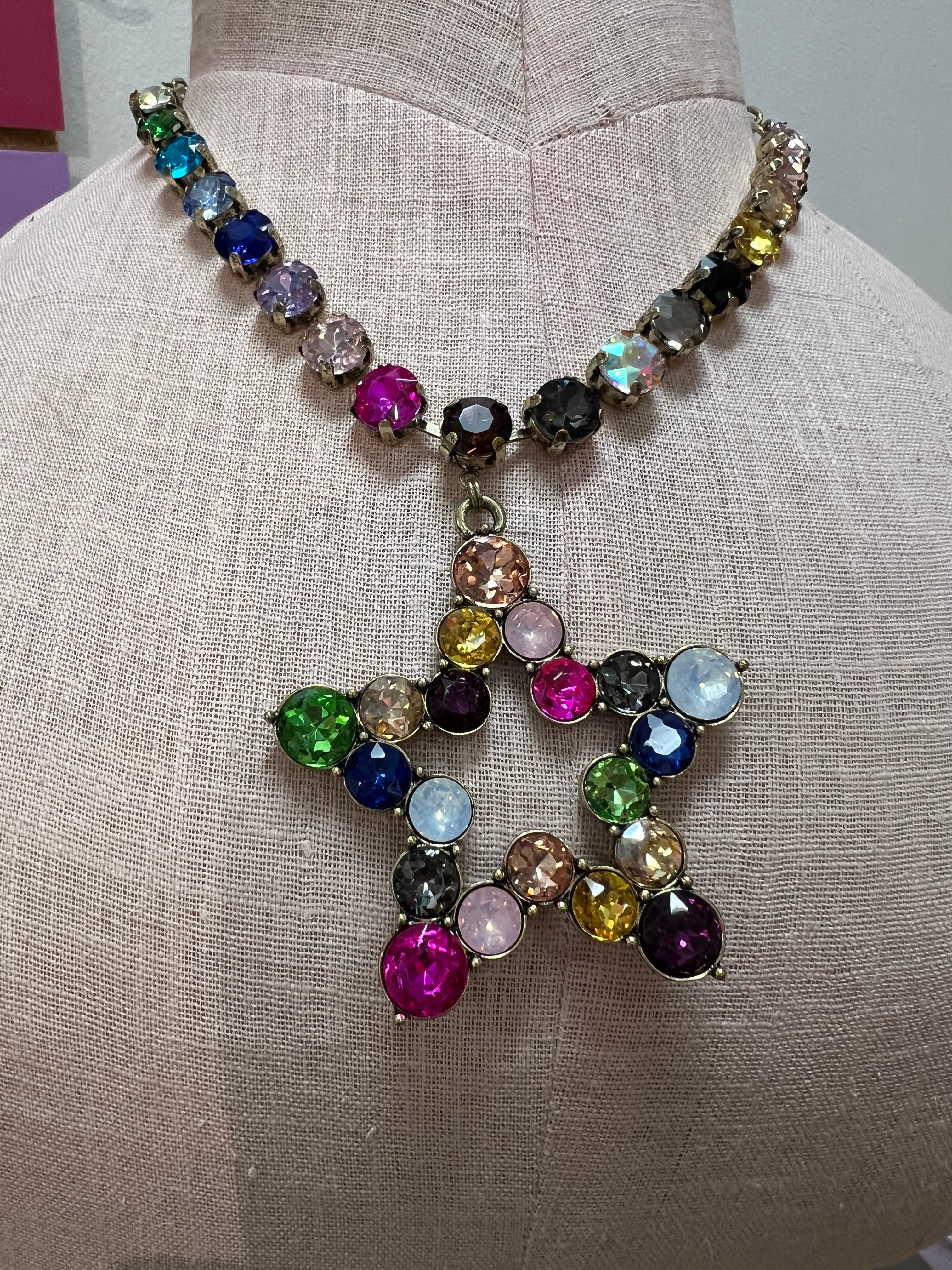 ATG Multi Star Necklace on Simply Obsessed