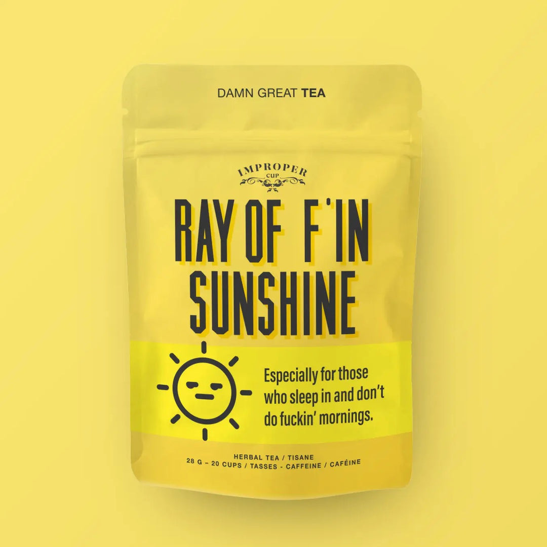 Ray of F’in Sunshine Tea by Improper Cup on Simply Obsessed