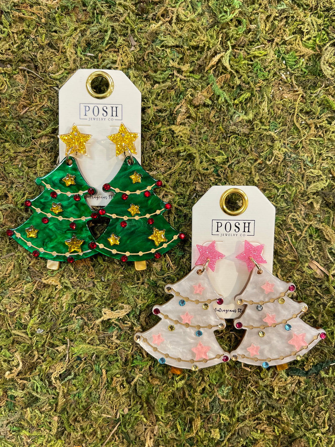 Bling Christmas Tree Earrings by Pink Panache Brands on Simply Obsessed