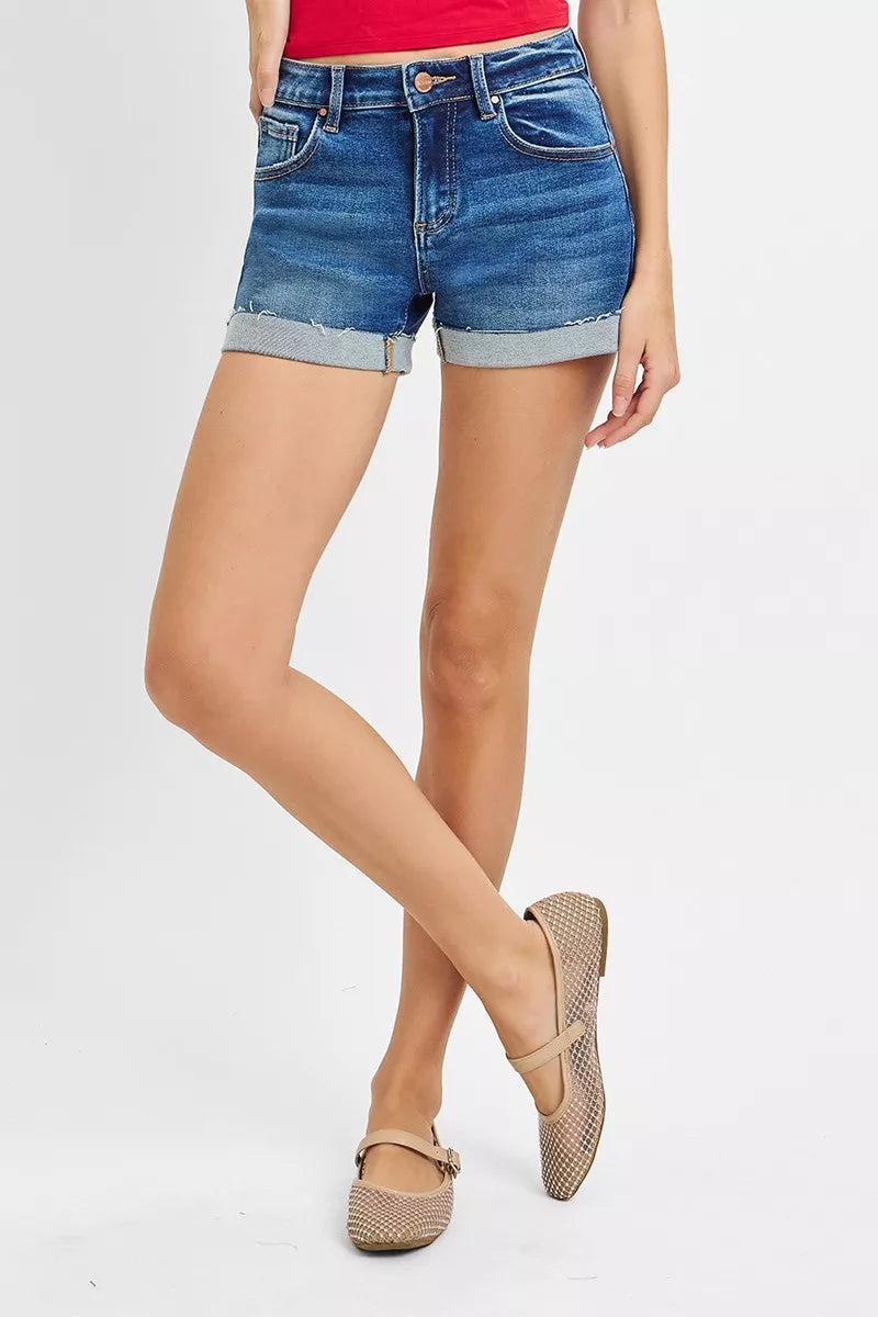 RISEN Low Rise Cuffed Shorts. **SALE** on Simply Obsessed