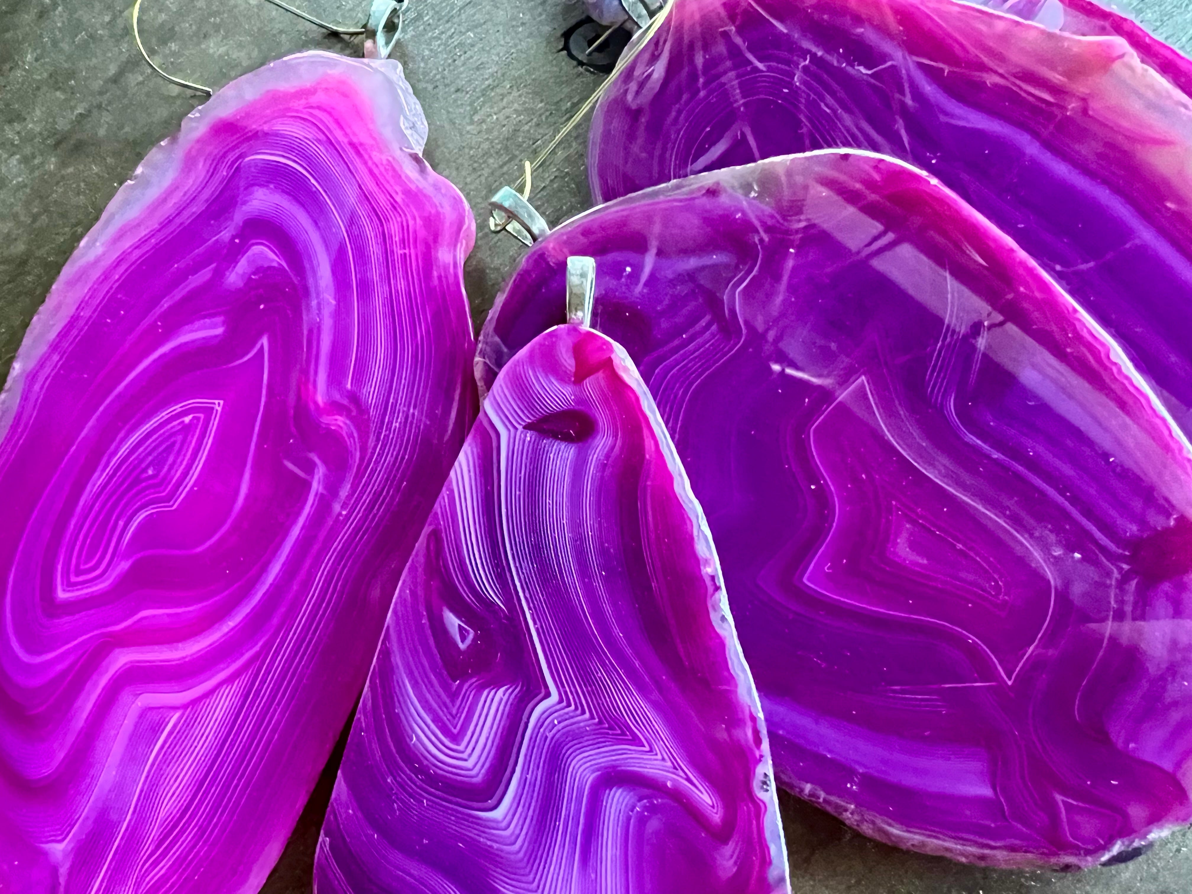 MALIBU HIPPIE Extra Large Agate Christmas Ornaments on Simply Obsessed