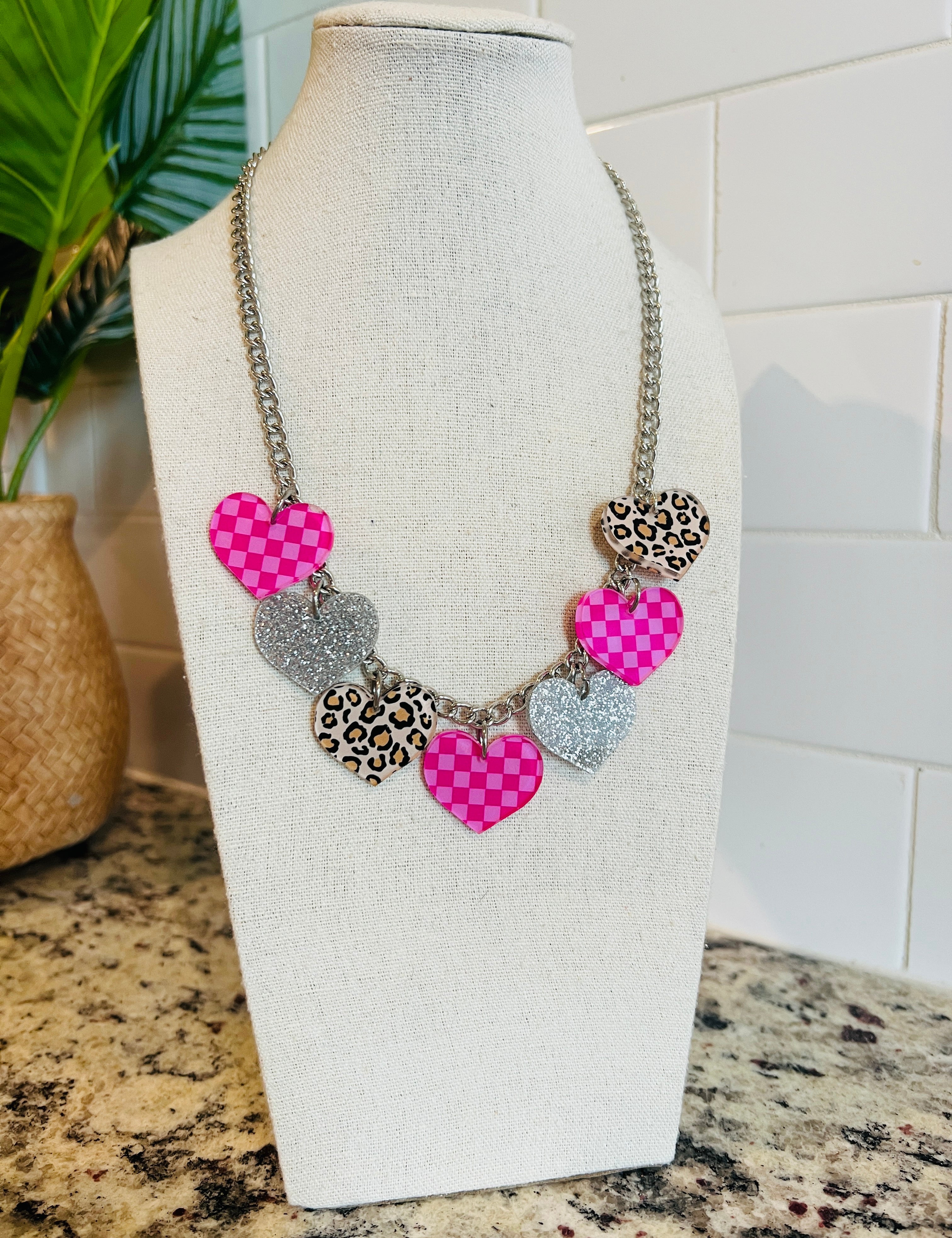 DIXIE ROSE Be Mine Charm Necklace on Simply Obsessed