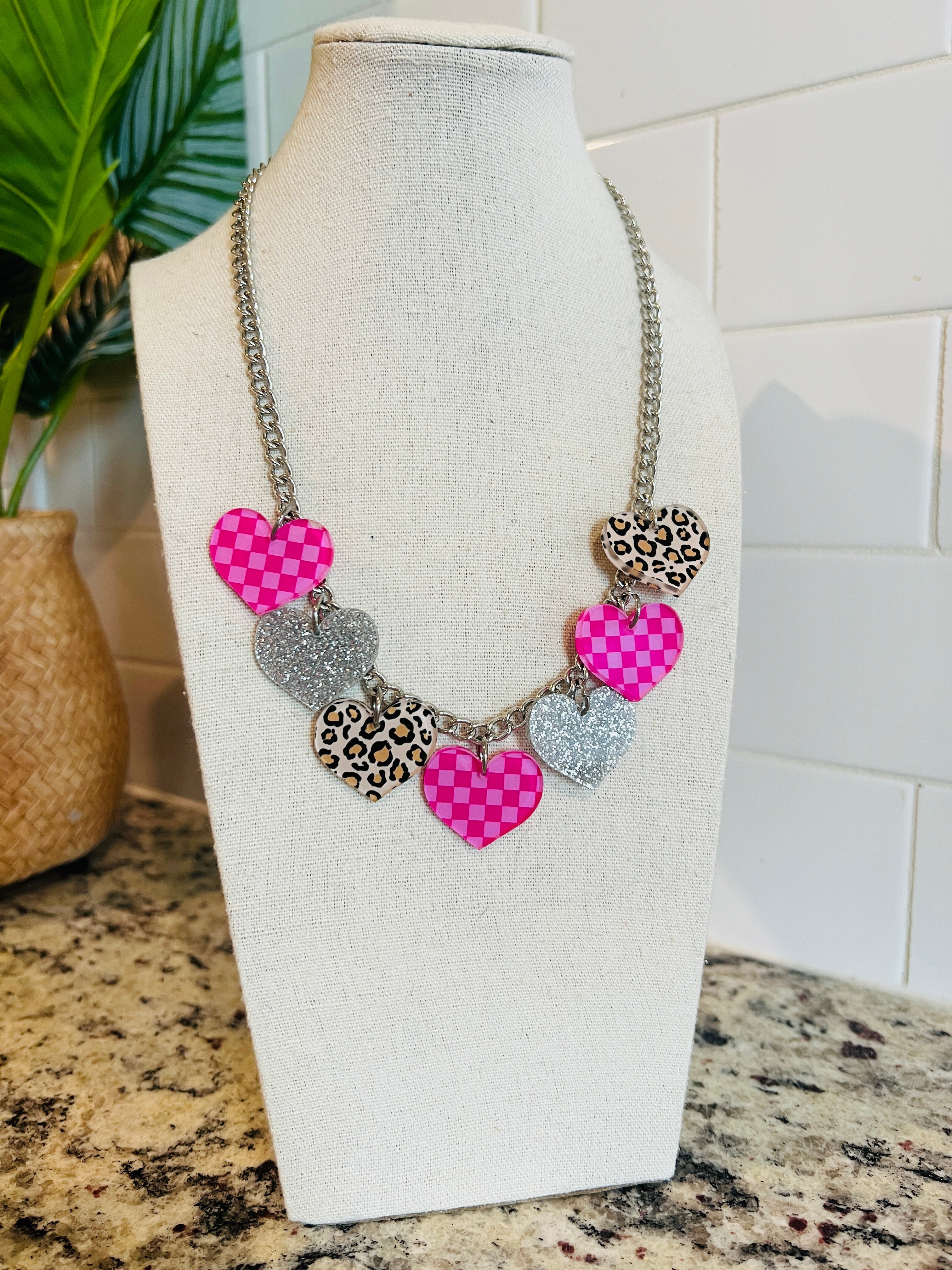 DIXIE ROSE Be Mine Charm Necklace on Simply Obsessed