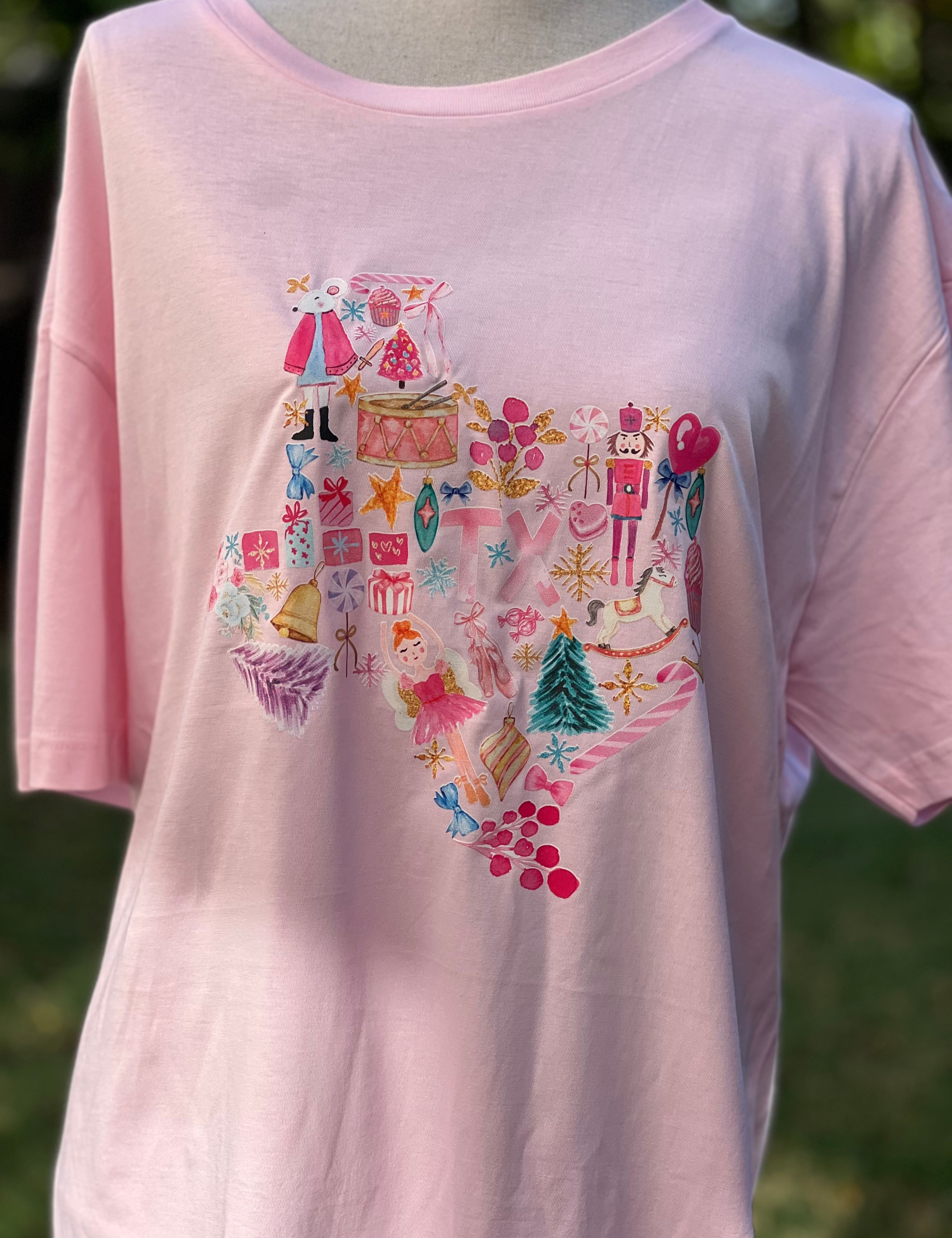 T-SHIRT JUNKIE Christmas Texas Tee on Simply Obsessed