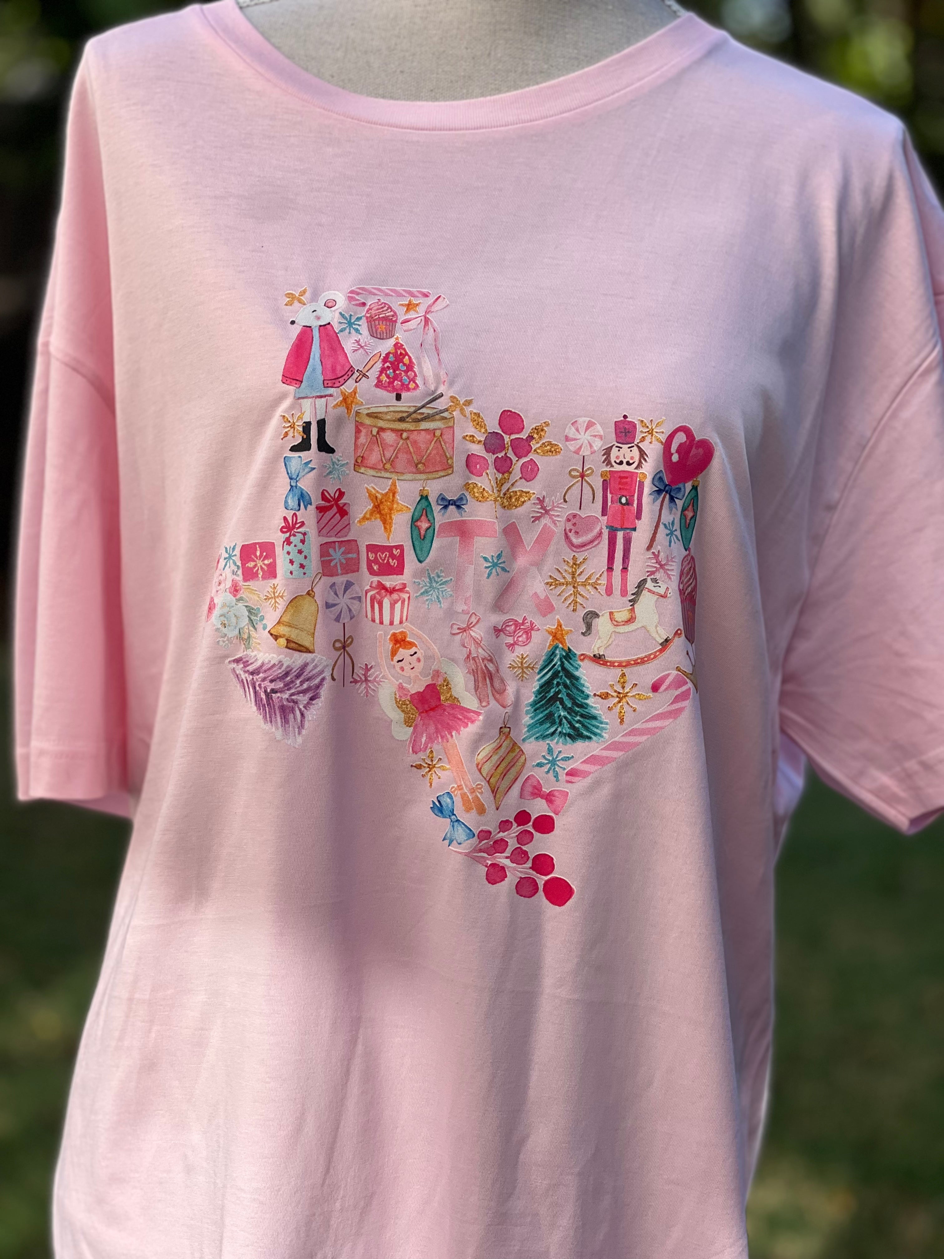 T-SHIRT JUNKIE Christmas Texas Tee on Simply Obsessed