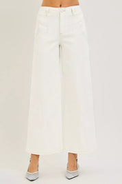 RISEN High Rise Ankle Wide Pants on Simply Obsessed
