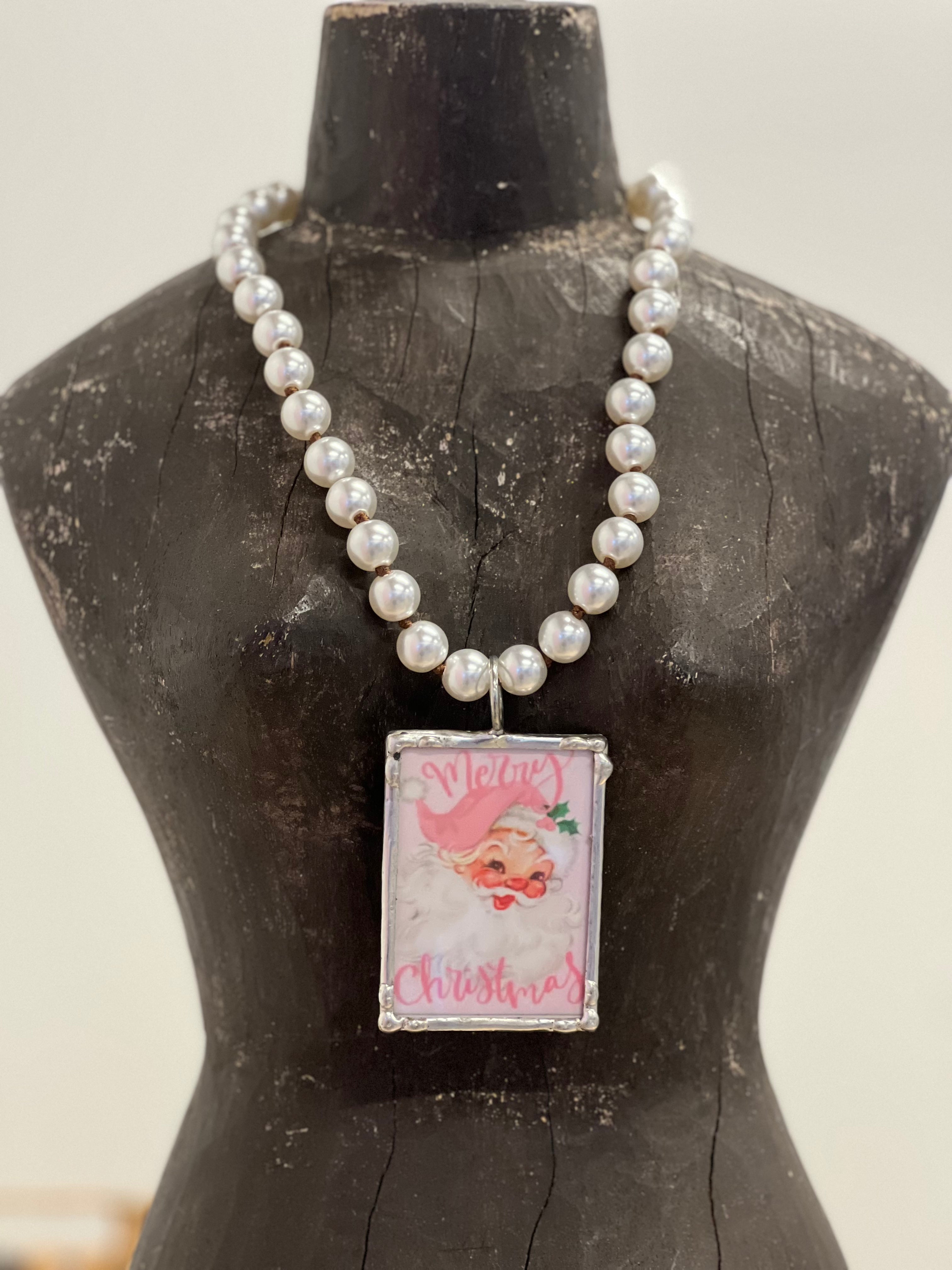 ATG Soldered Santa Necklace