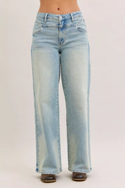JUDY BLUE High Waist Column Straight Jeans on Simply Obsessed