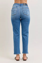 Judy Blue High-Waisted Straight-Leg Jeans on Simply Obsessed