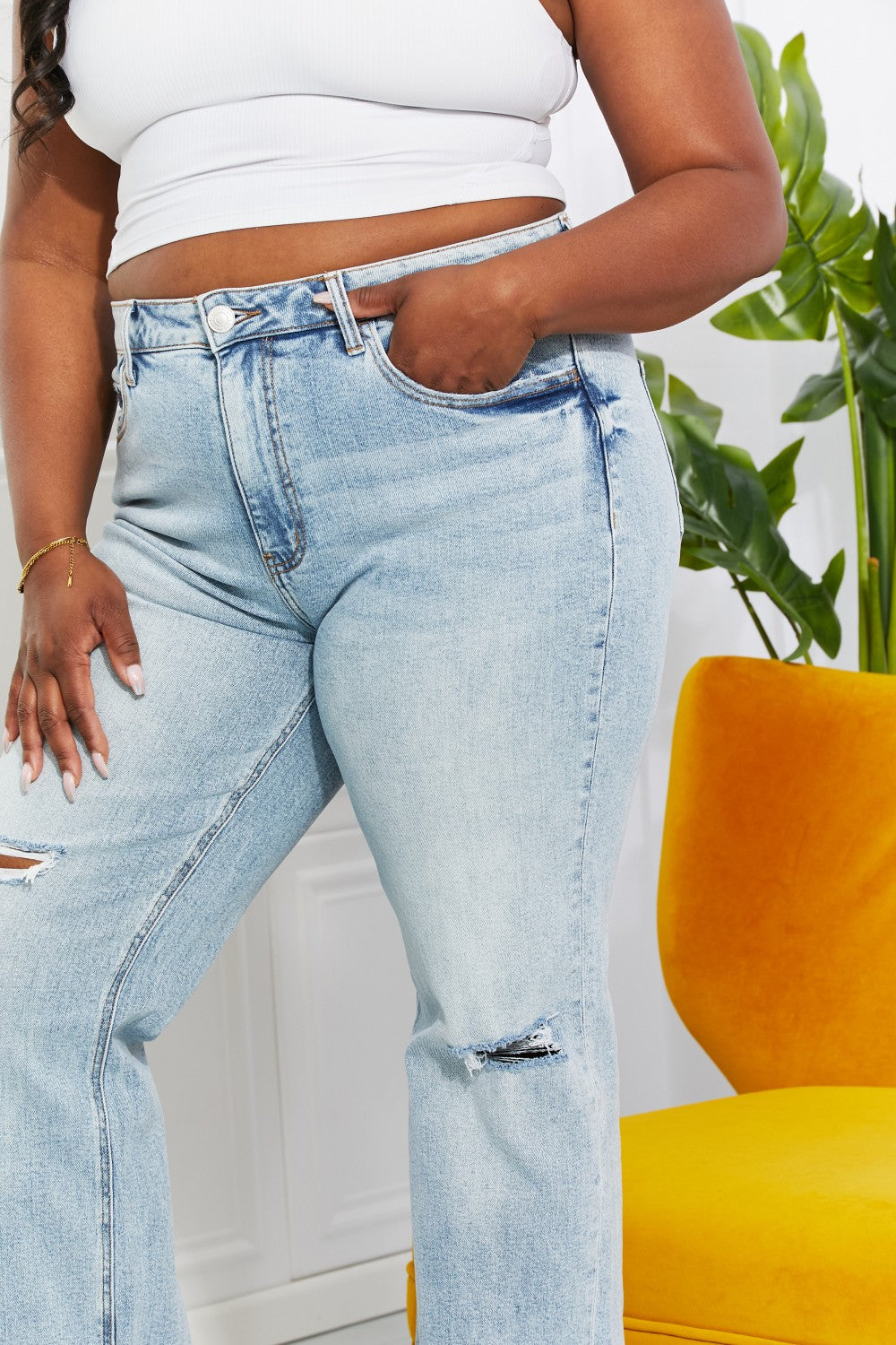 VERVET by Flying Monkey Full Size Allie 90's Dad Jean on Simply Obsessed
