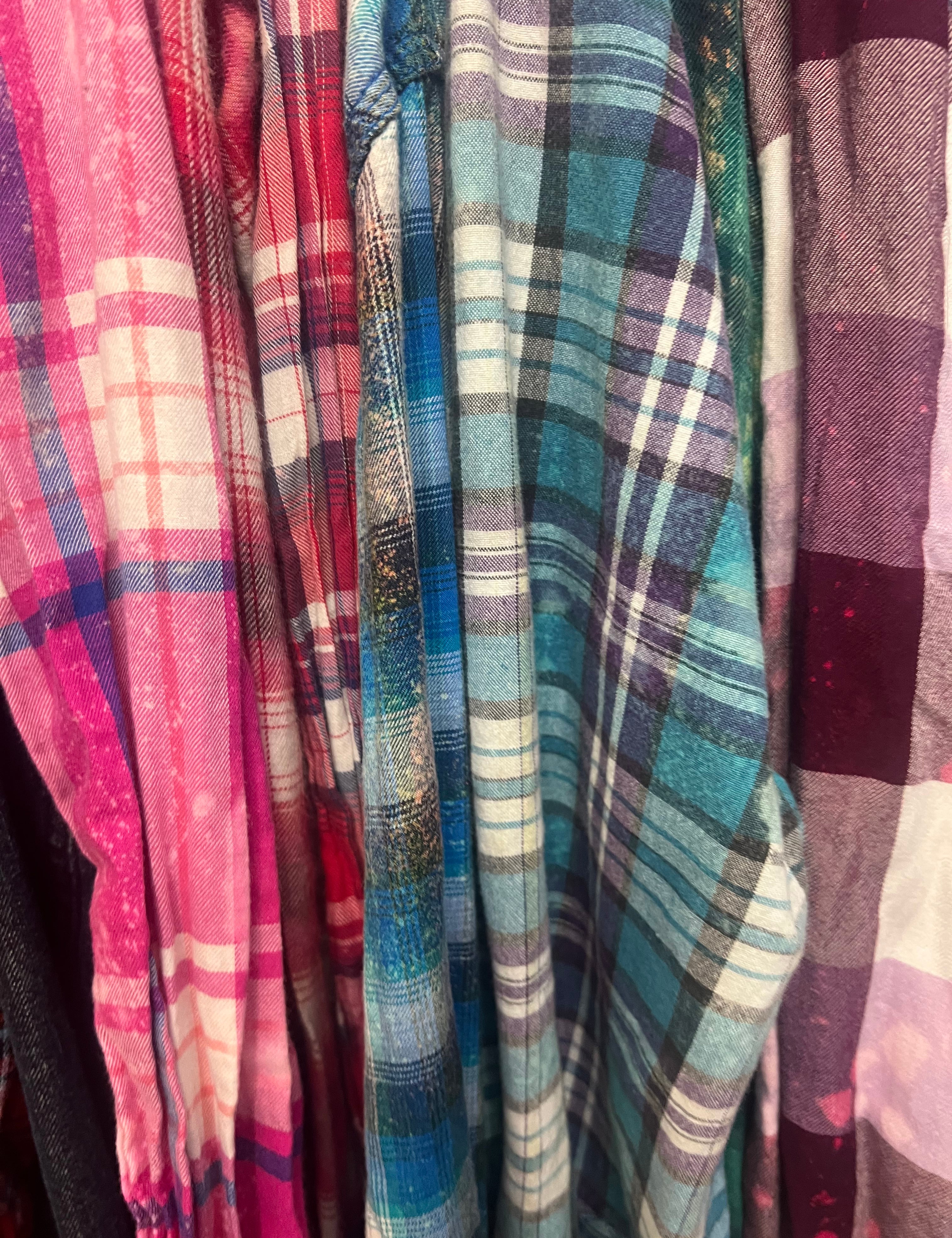 MALIBU HIPPIE One of a Kind Lightweight Plaids on Simply Obsessed