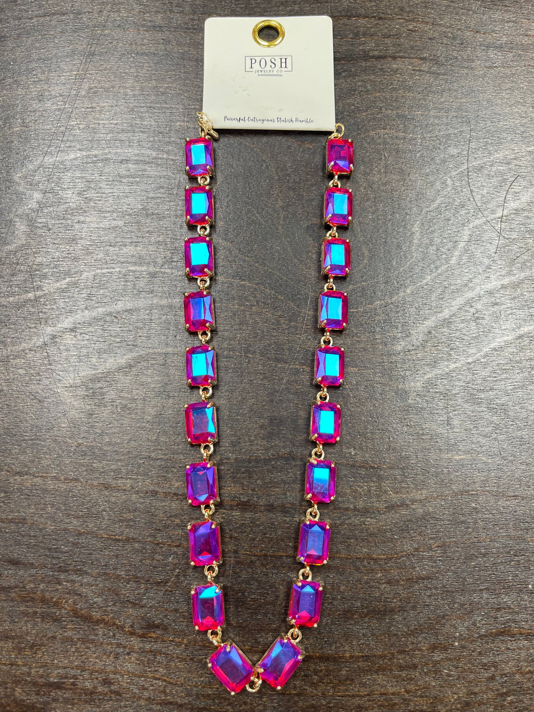 Fuchsia Gem Necklace by Pink Panache Brands on Simply Obsessed