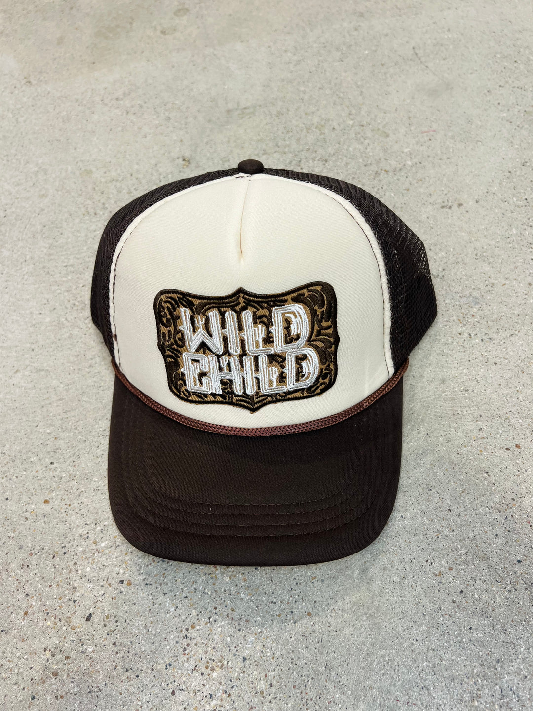 MALIBU HIPPIE Wild Child Trucker Hat on Simply Obsessed