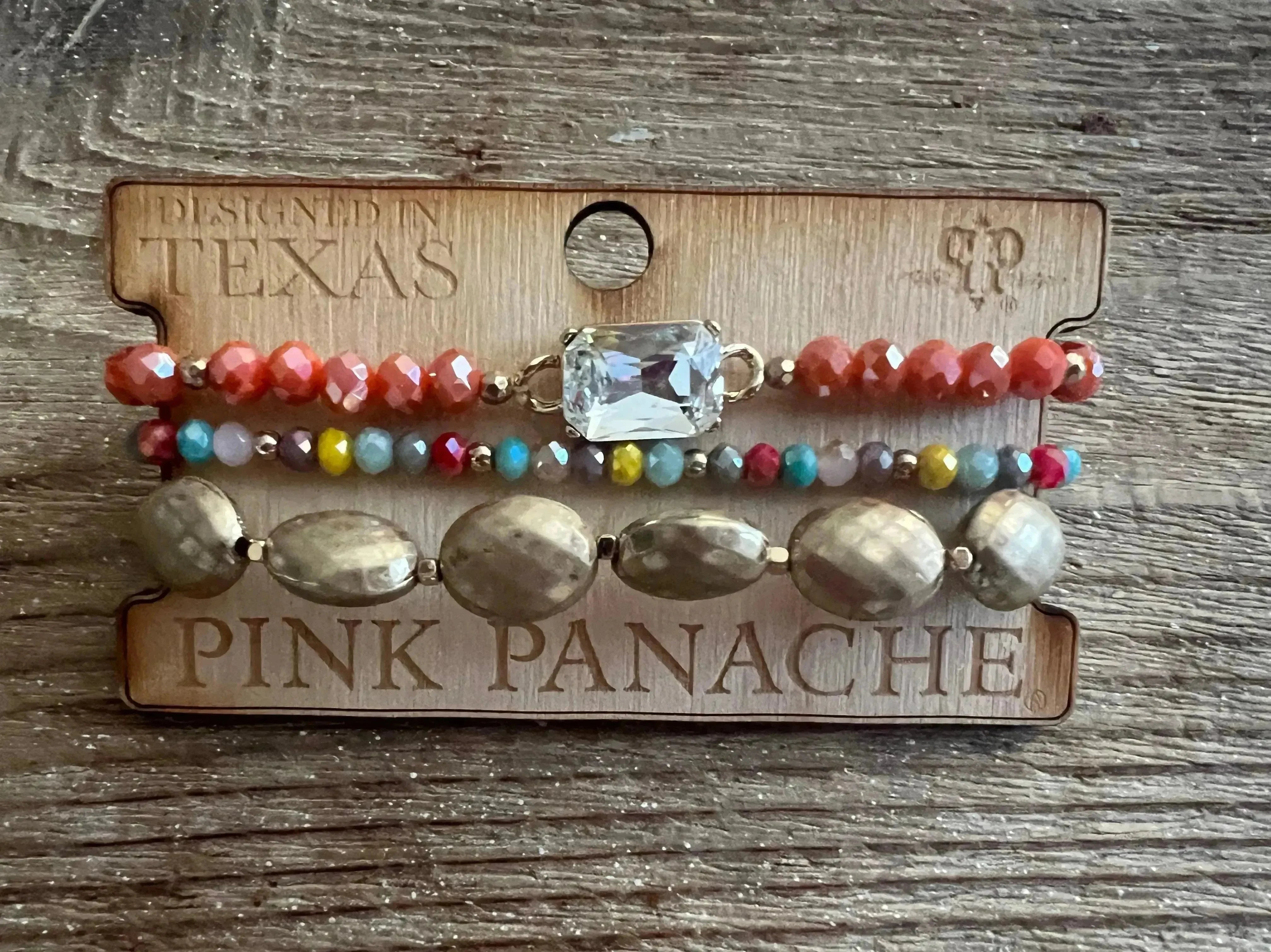#56 One of a Kind Gold/Multi Stack on Simply Obsessed