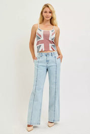 RISEN Slouchy Wide Leg Jeans on Simply Obsessed