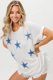 BiBi Fourth Of July Terry T-Shirt on Simply Obsessed