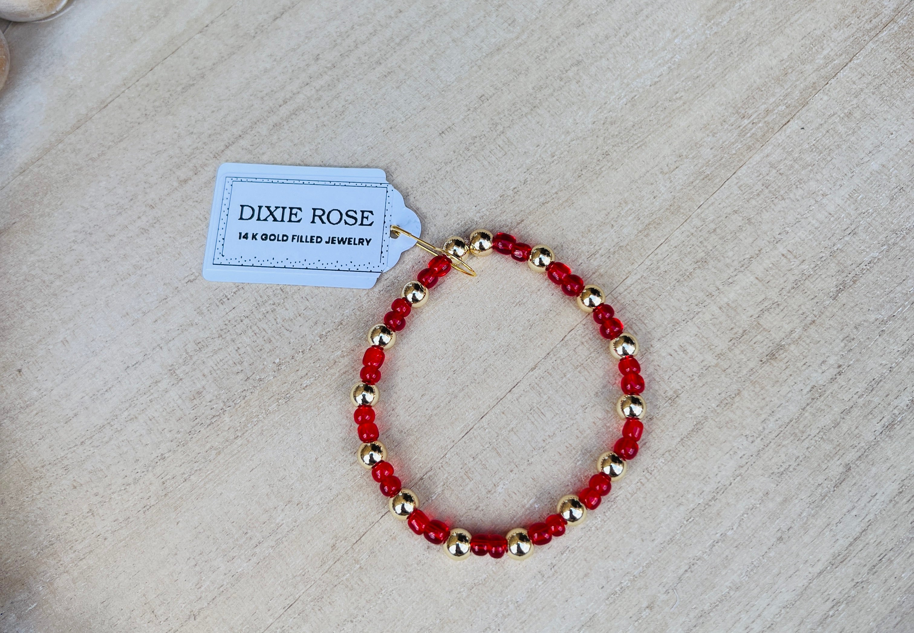 DIXIE ROSE 14K Gold Filled Joy Bracelet on Simply Obsessed