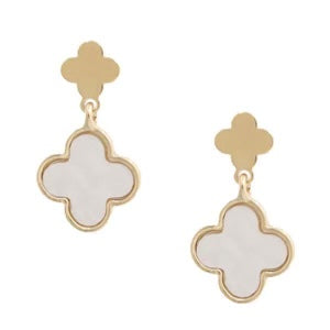 Clover Drop Earrings by Simply Obsessed on Simply Obsessed