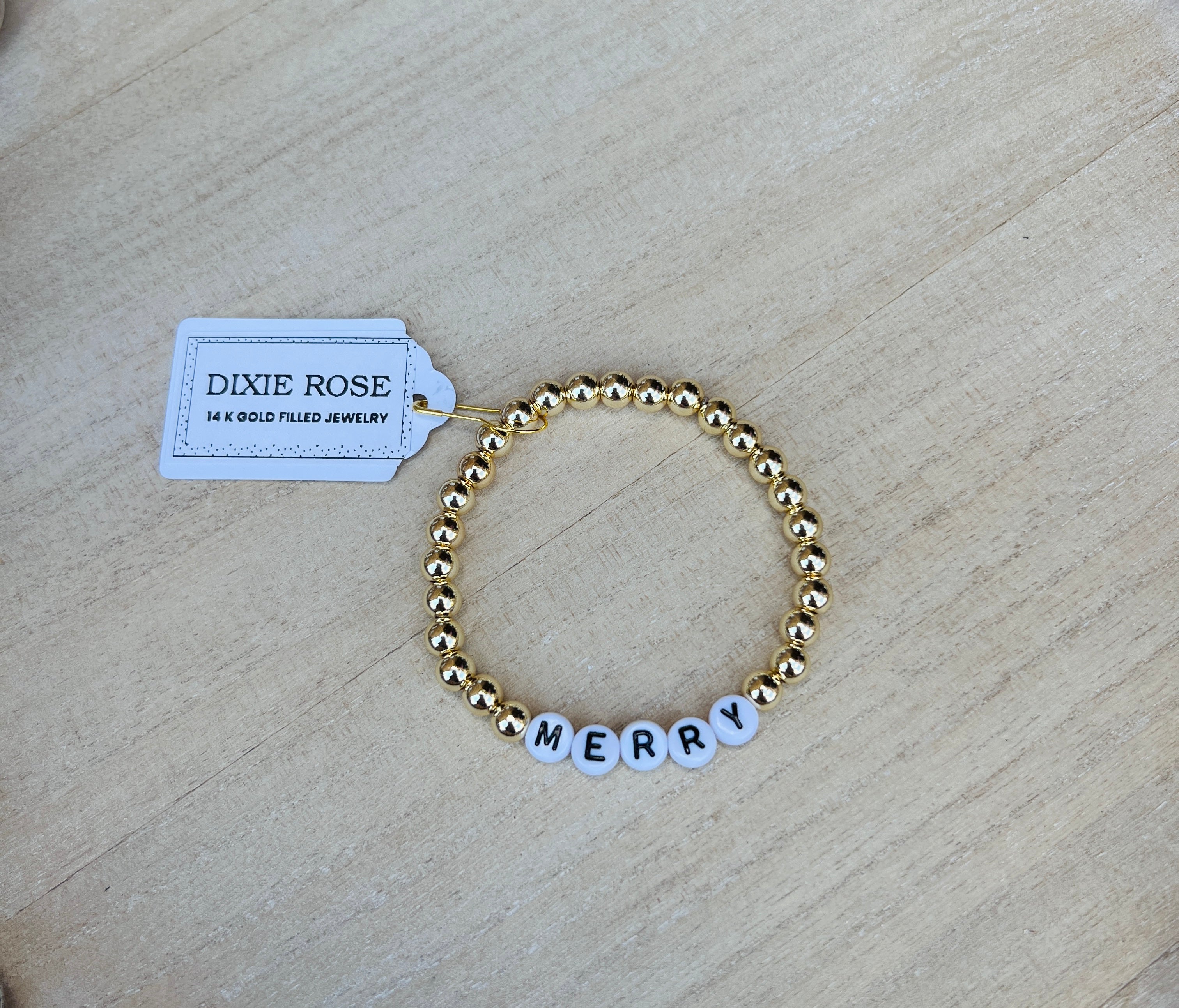 DIXIE ROSE 14K Gold Filled Merry Bracelet