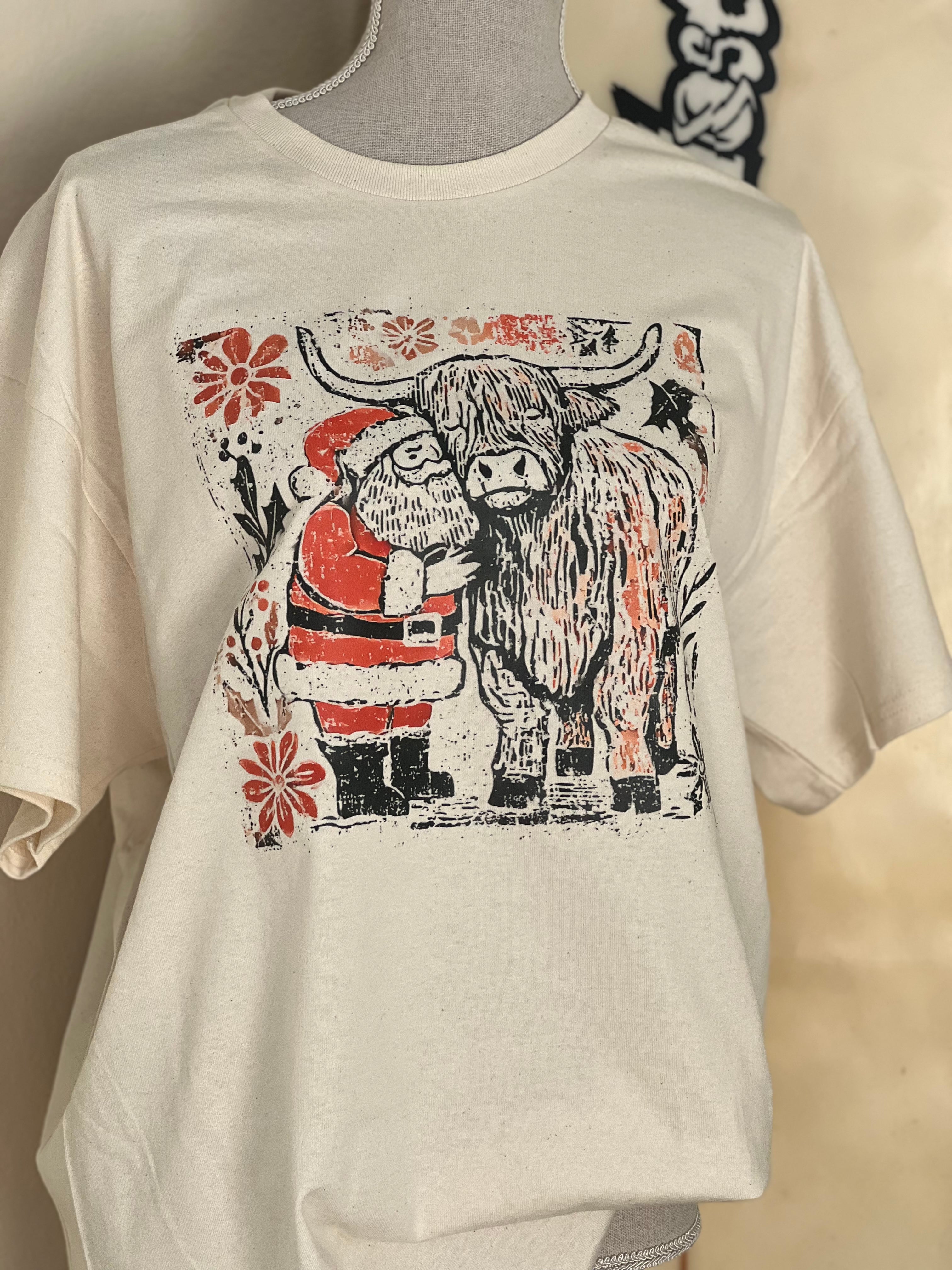 T-SHIRT JUNKIE Santa Claus Tee