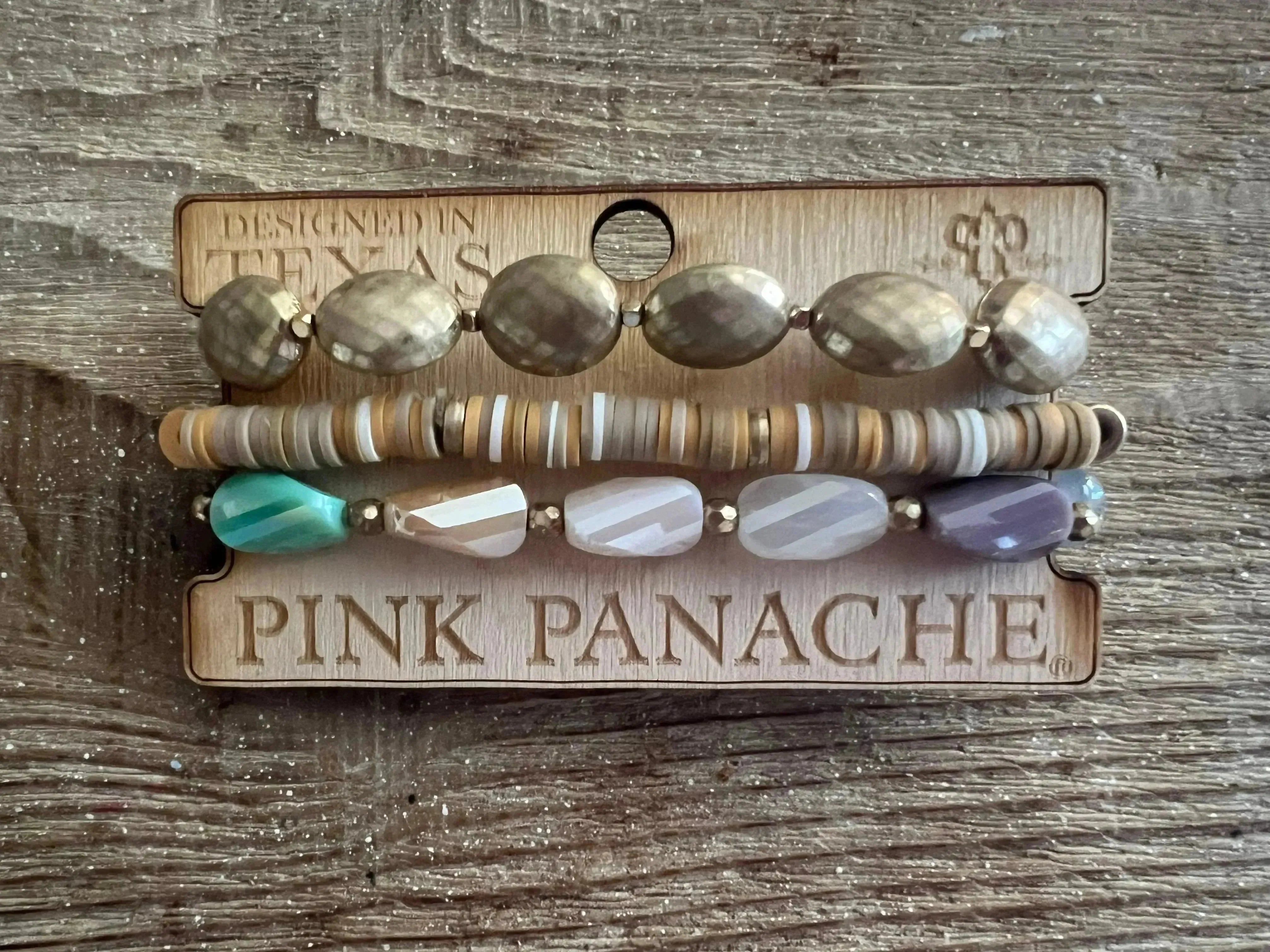 #60 One of a Kind Gold/Neutral Stack on Simply Obsessed