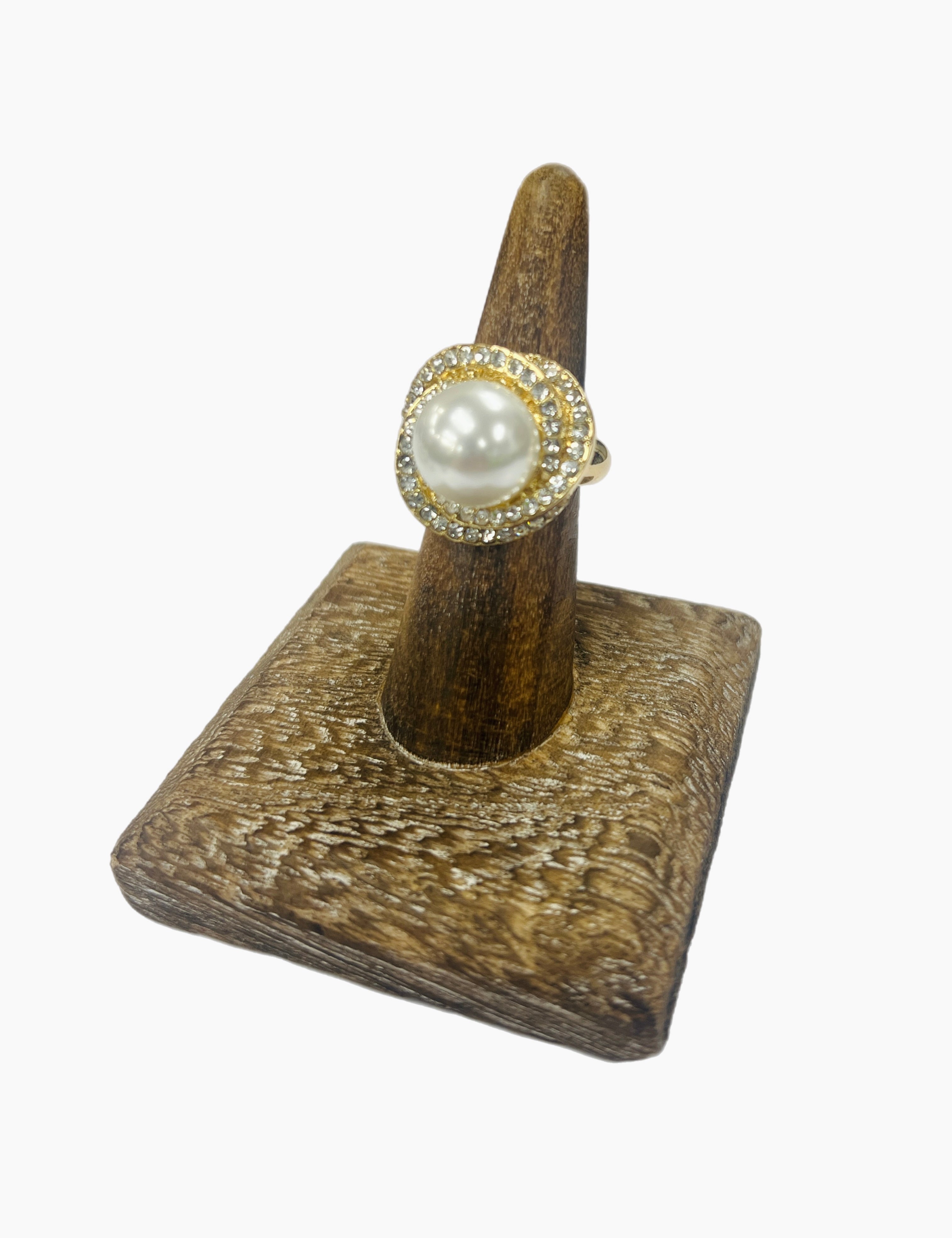 ATG Bling Pearl Stretchy Ring on Simply Obsessed