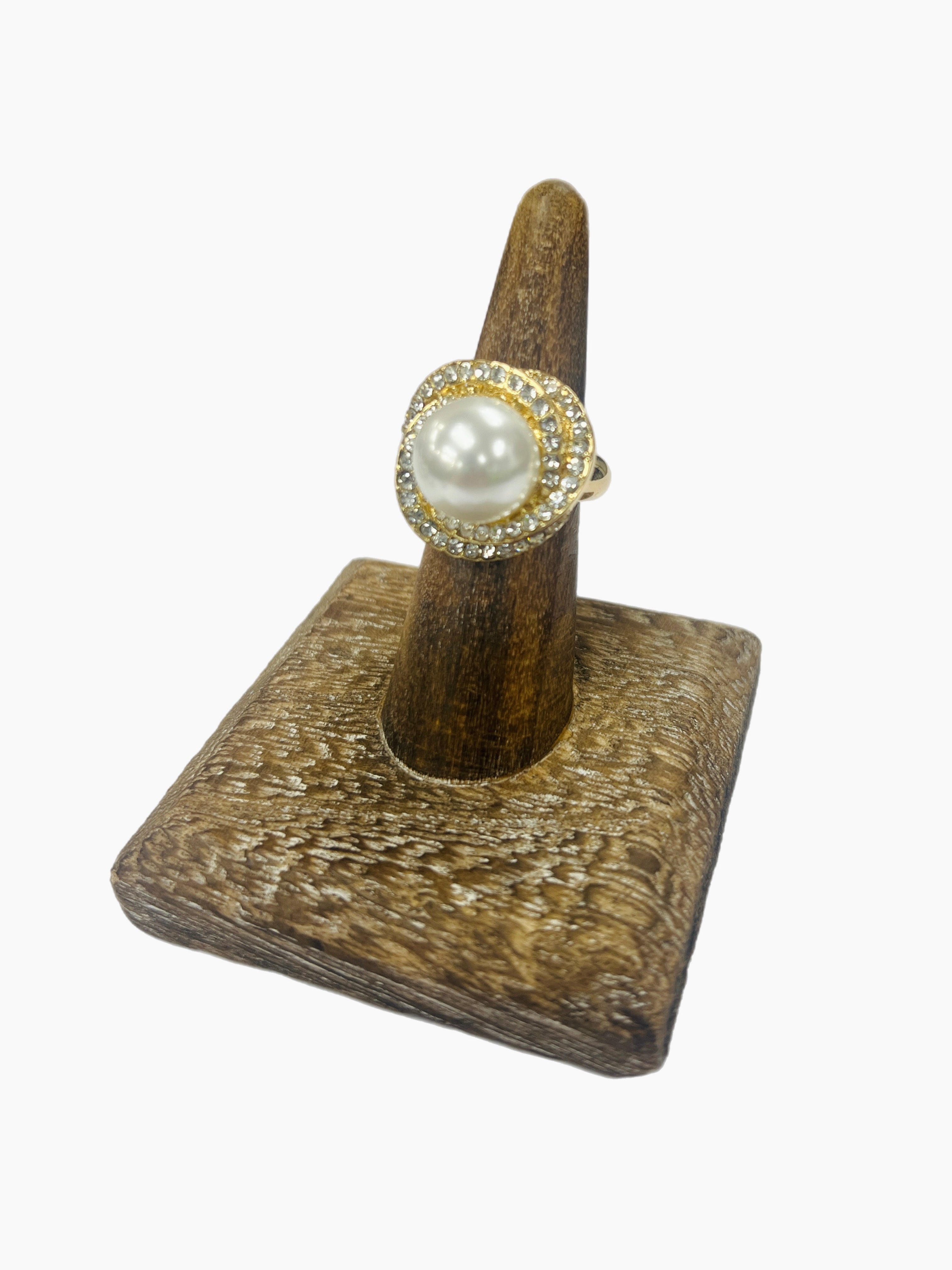ATG Bling Pearl Stretchy Ring on Simply Obsessed