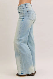 JUDY BLUE High Waist Column Straight Jeans on Simply Obsessed
