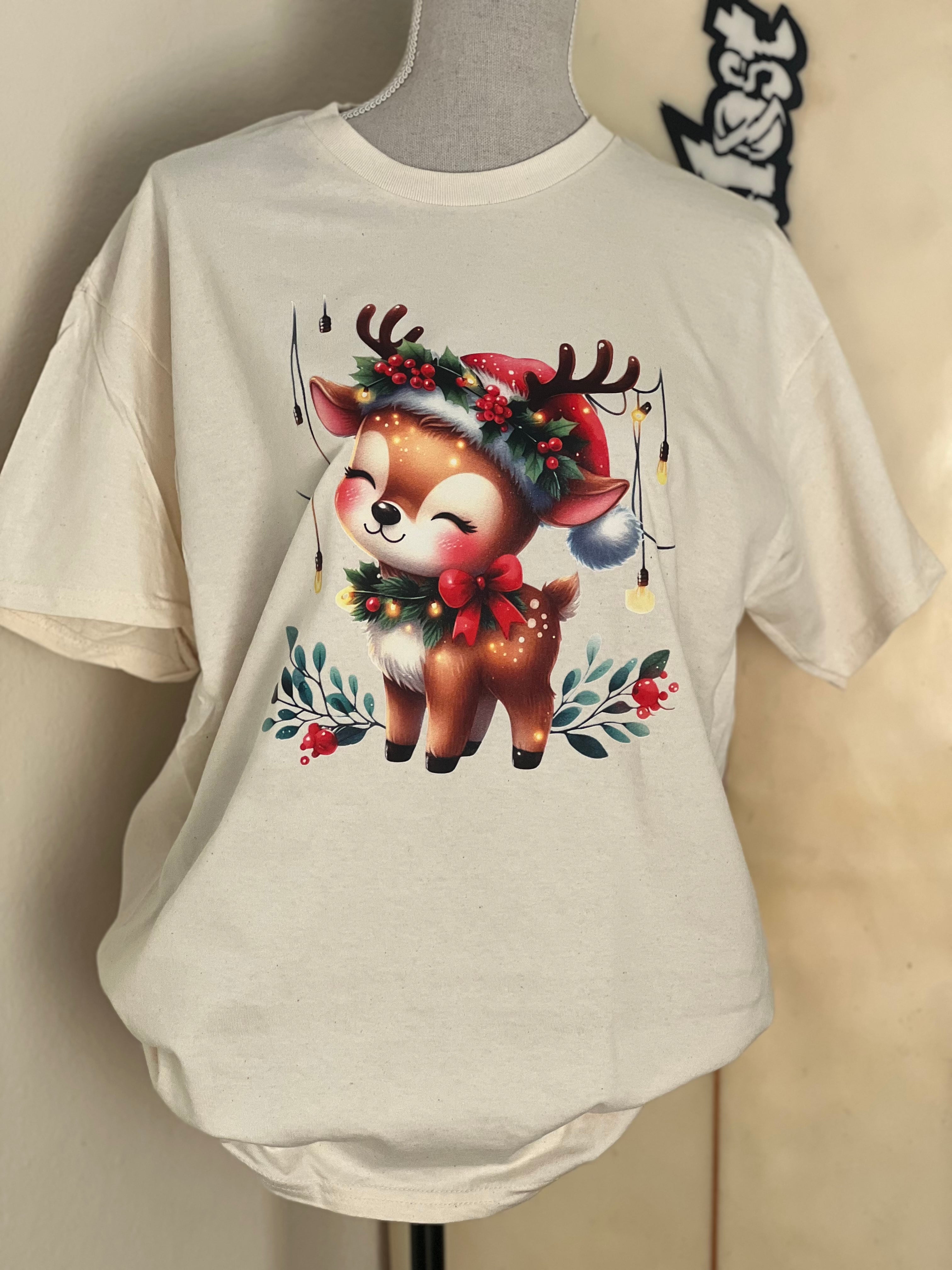 T-SHIRT JUNKIE Reindeer Tee