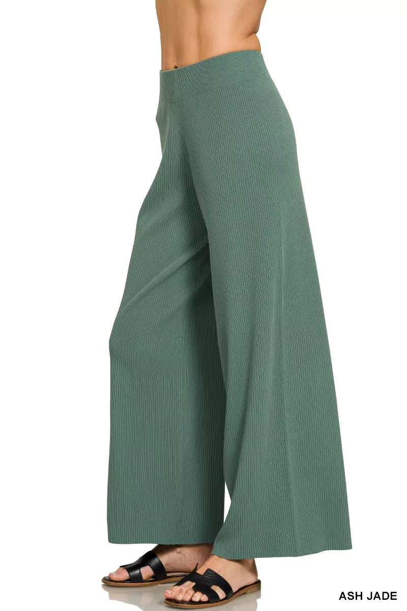 ZENANA Viscose Sweater Top & Pants Set **DOORBUSTER** on Simply Obsessed