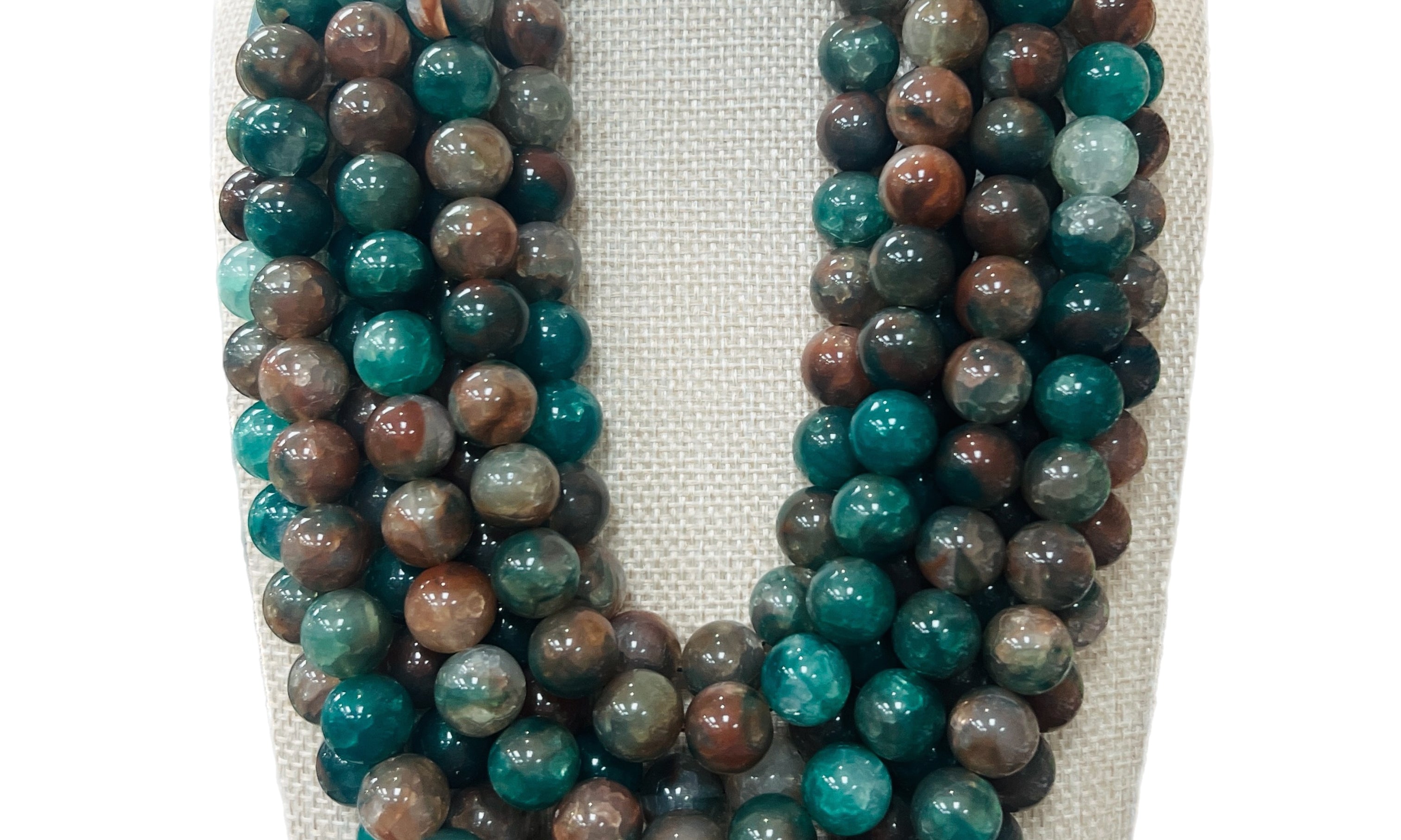 Brown Magnetic Necklace on Simply Obsessed
