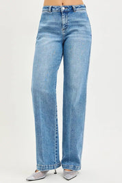 RISEN Slouchy Straight Jeans on Simply Obsessed