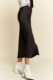 Davi & Dani High Waist Midi Skirt on Simply Obsessed