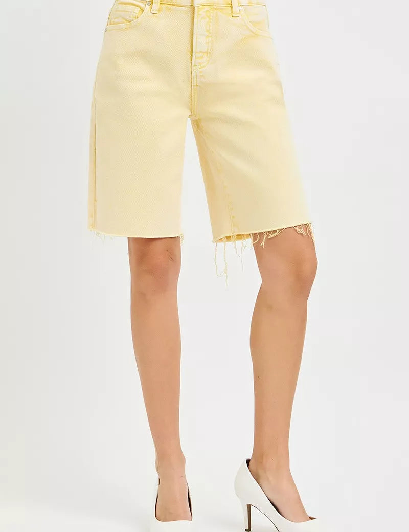RISEN Slouchy Bermuda Shorts on Simply Obsessed