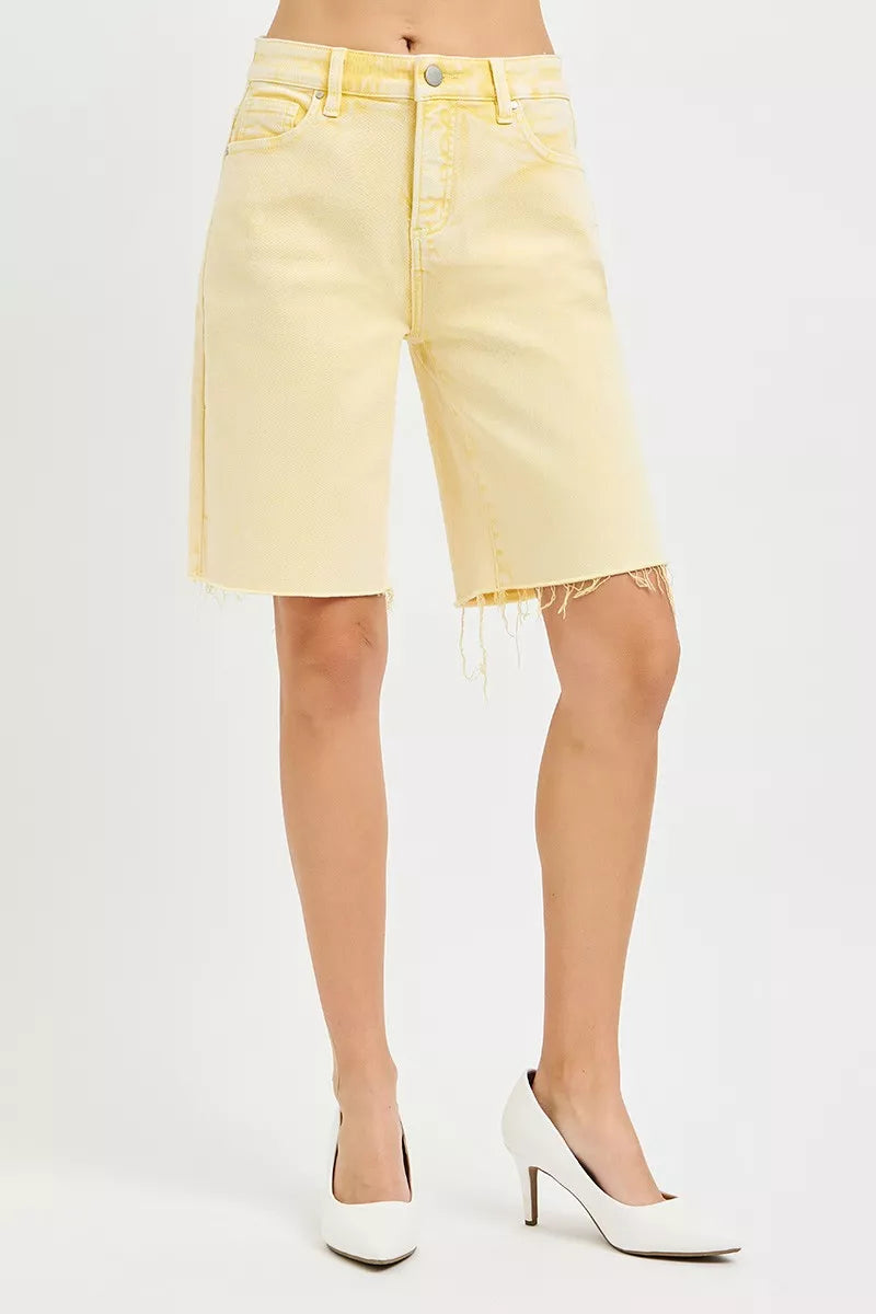 RISEN Slouchy Bermuda Shorts on Simply Obsessed