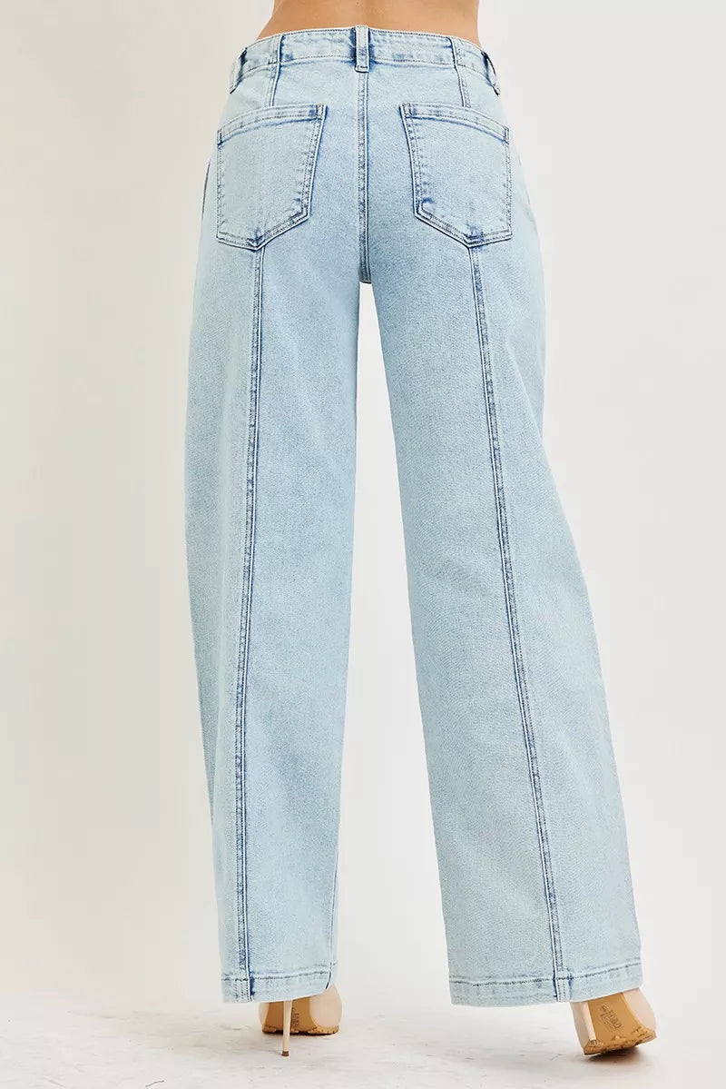 RISEN Slouchy Wide Leg Jeans on Simply Obsessed