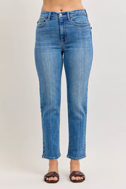 Judy Blue High-Waisted Straight-Leg Jeans on Simply Obsessed
