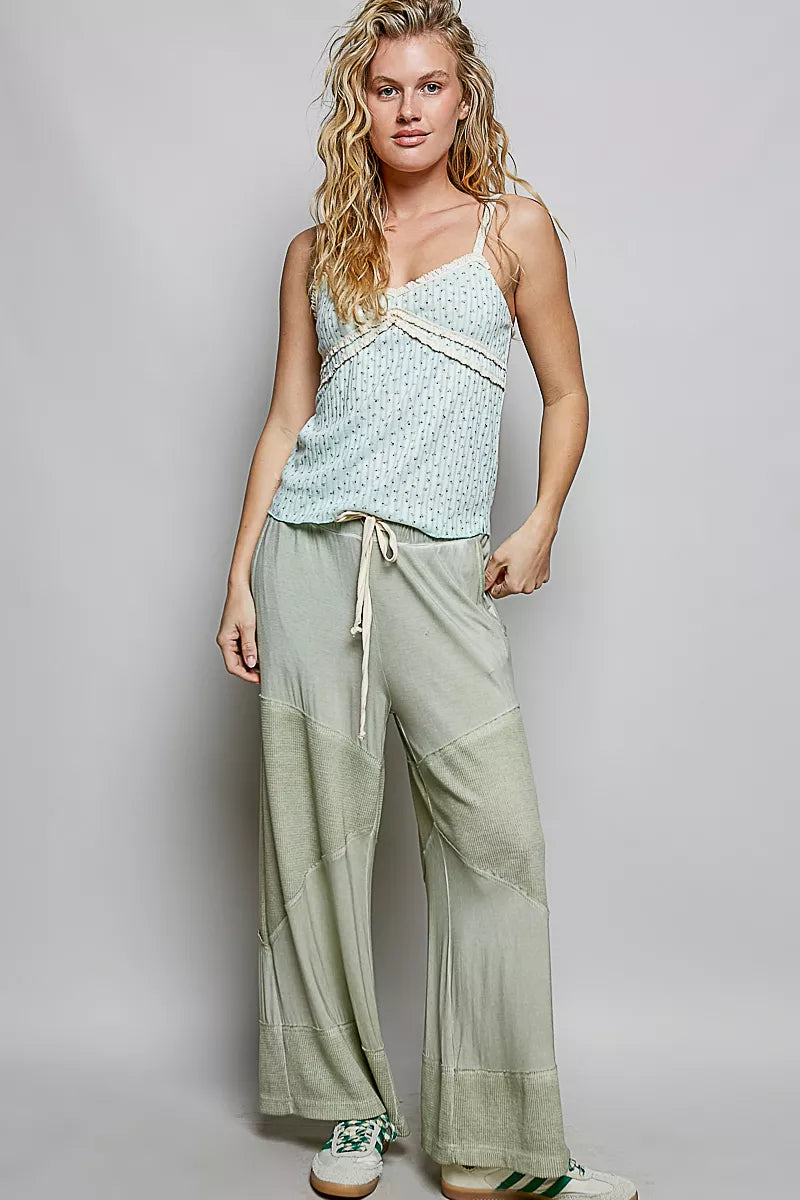 POL Floral Printed Lightweight Ribbed Knit Cami on Simply Obsessed