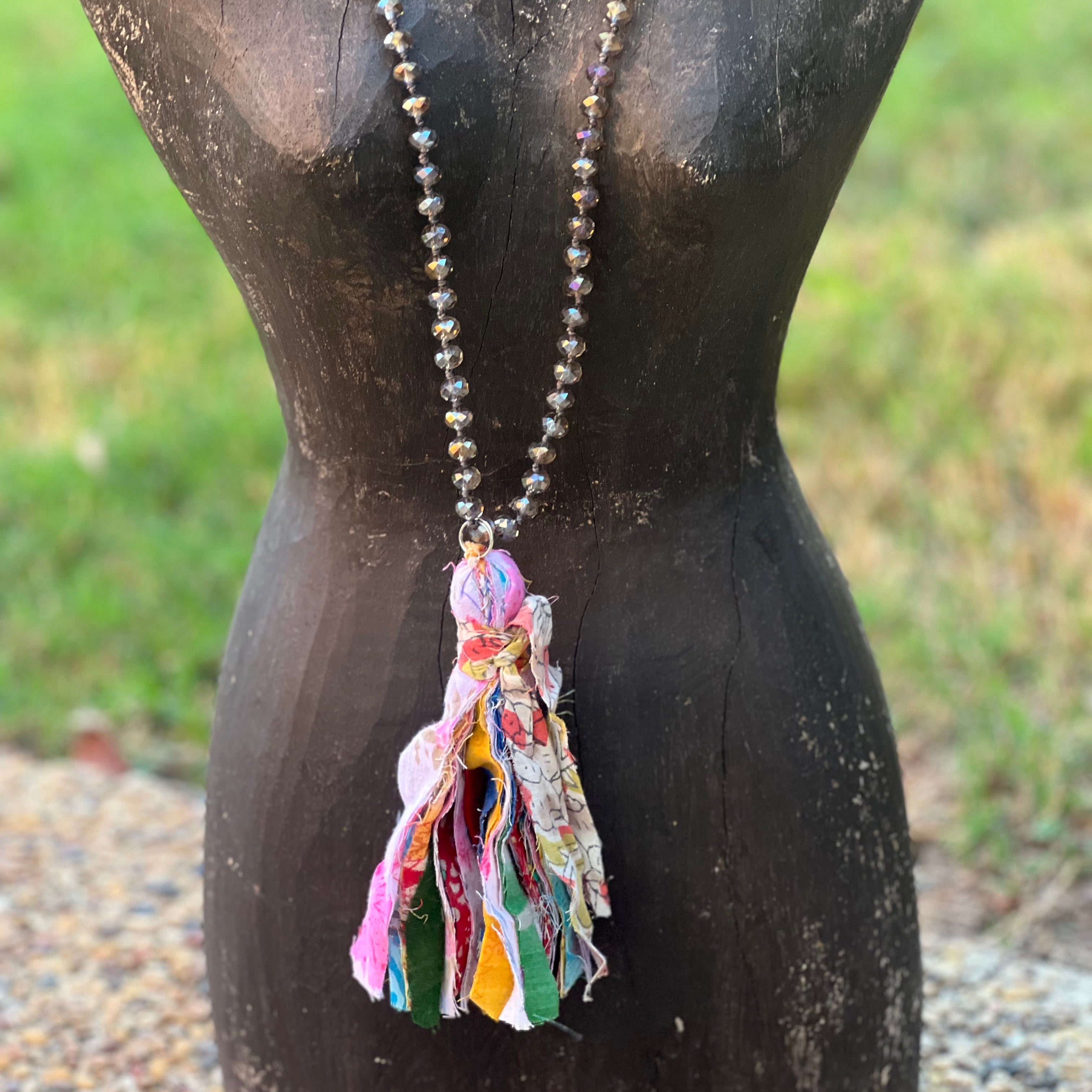 MALIBU HIPPIE Kantha Necklace on Simply Obsessed
