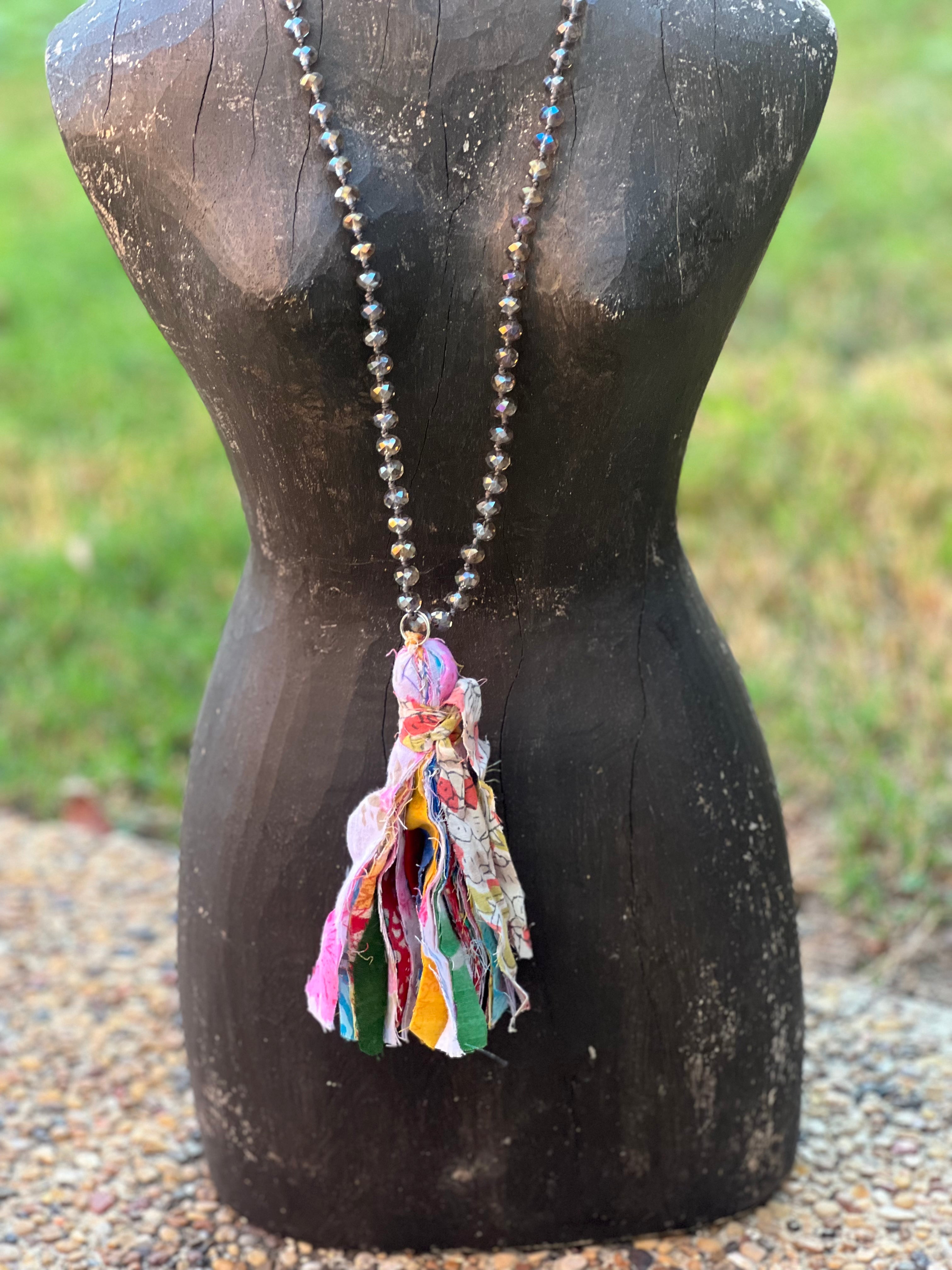 MALIBU HIPPIE Kantha Necklace on Simply Obsessed