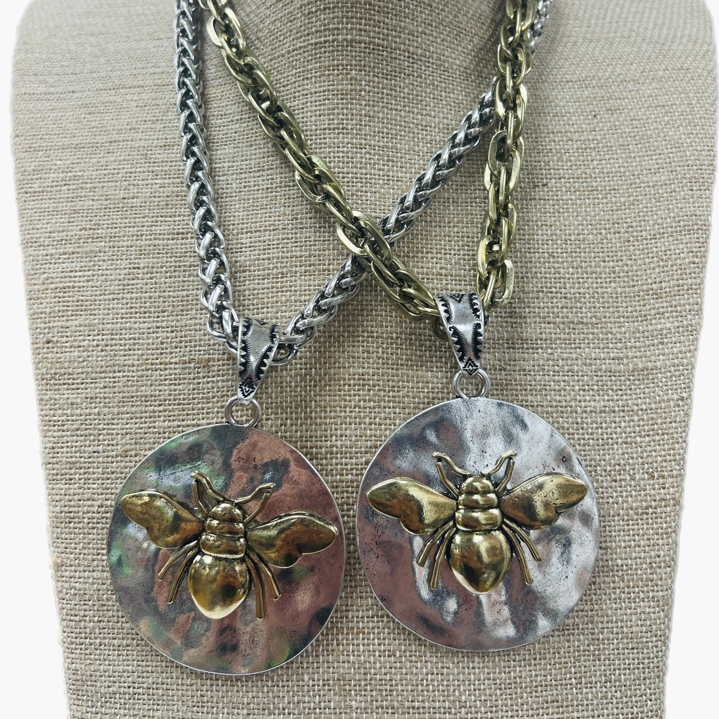 ATG Statement Bee Necklace on Simply Obsessed