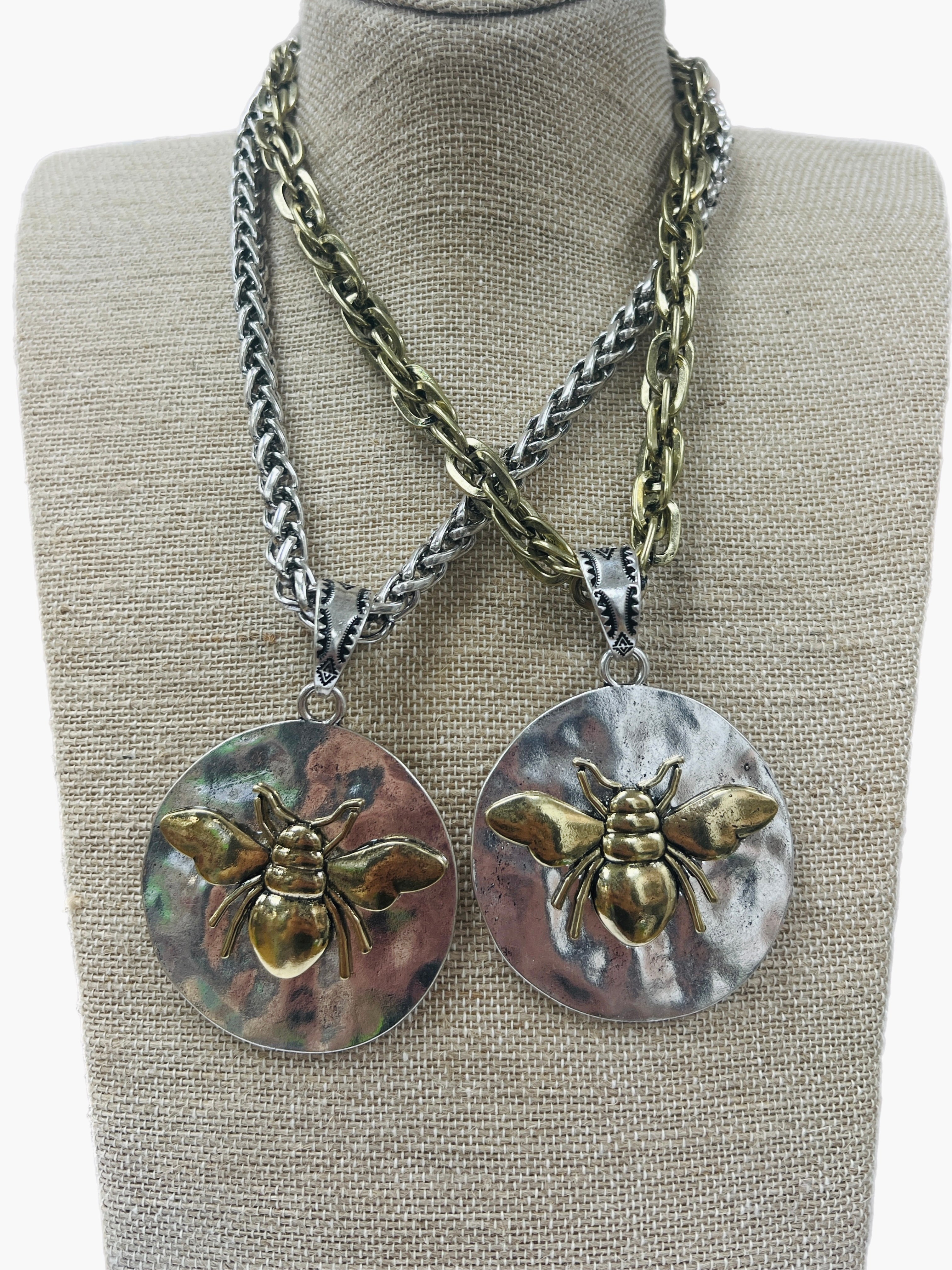 ATG Statement Bee Necklace on Simply Obsessed