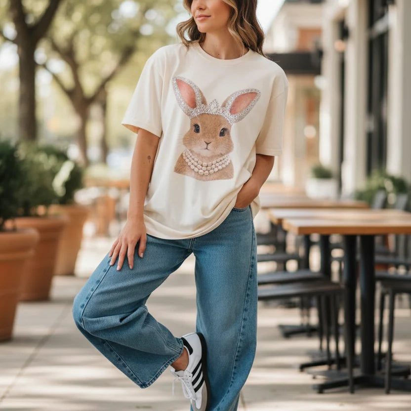  Crown Bling Tee on Simply Obsessed