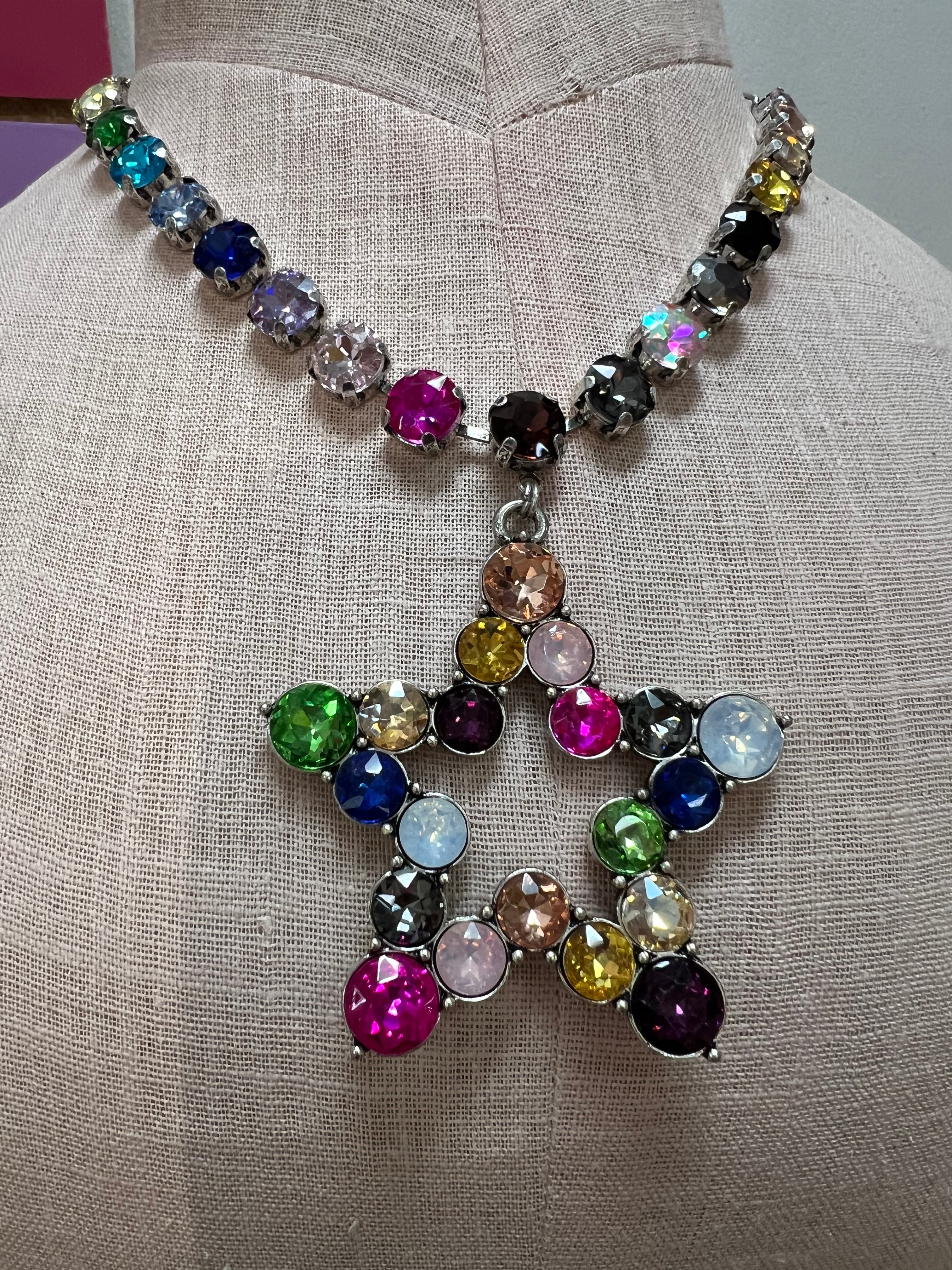ATG Multi Star Necklace on Simply Obsessed